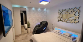 Apartment Wave -Luxury massage chair-Infrared Sauna, Parking with video surveillance, Entry with PIN 0 - 24h, FREE CANCELLATION 24 hours before Check In